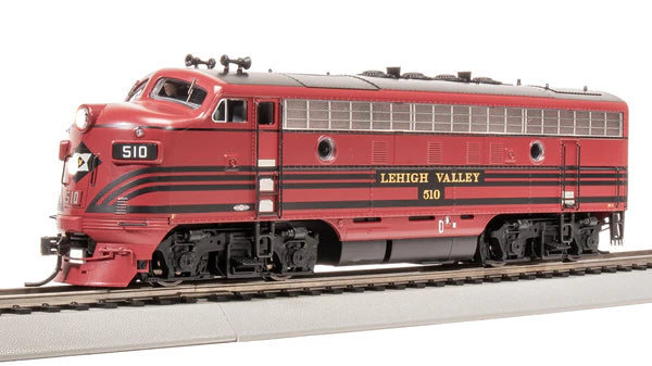 Broadway Limited Imports, HO Scale, 8163, EMD F3 A/B Diesels, Lehigh Valley #510/#511, Paragon4 Sound/DC/DCC