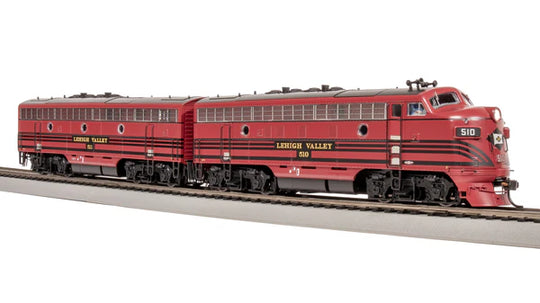 Broadway Limited Imports, HO Scale, 8163, EMD F3 A/B Diesels, Lehigh Valley #510/#511, Paragon4 Sound/DC/DCC