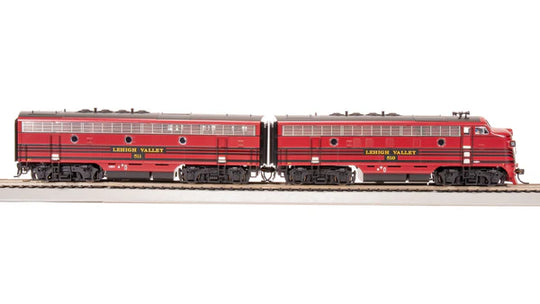 Broadway Limited Imports, HO Scale, 8163, EMD F3 A/B Diesels, Lehigh Valley #510/#511, Paragon4 Sound/DC/DCC