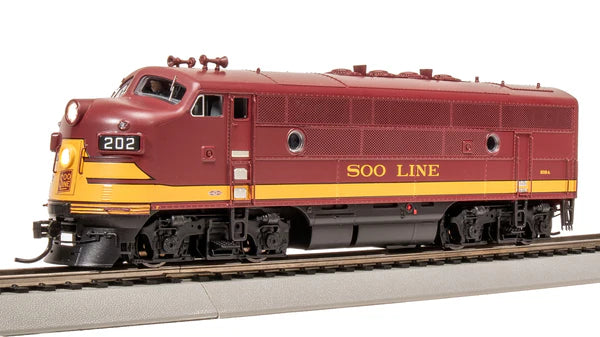 Broadway Limited Imports, HO Scale, 8175, EMD F3A Diesel, SOO Line, #202A, Paragon4 Sound/DC/DCC