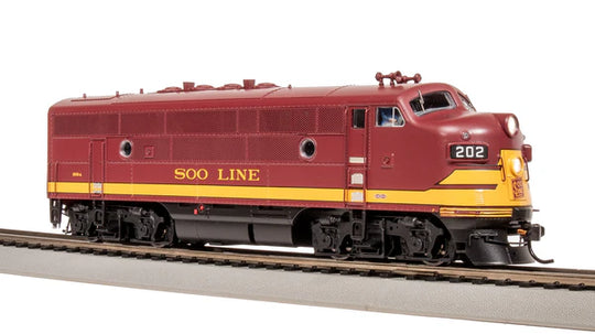 Broadway Limited Imports, HO Scale, 8175, EMD F3A Diesel, SOO Line, #202A, Paragon4 Sound/DC/DCC