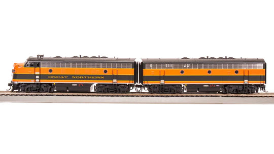 Broadway Limited Imports, HO Scale, 8193, EMD F7 A/B Diesels, Great Northern,  #454A/454B, Equipped with Paragon4 Sound/DC/DCC