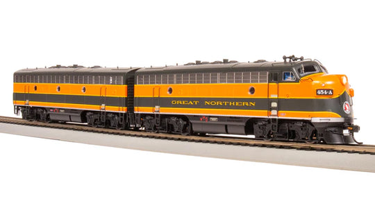 Broadway Limited Imports, HO Scale, 8193, EMD F7 A/B Diesels, Great Northern,  #454A/454B, Equipped with Paragon4 Sound/DC/DCC