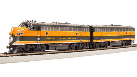 Broadway Limited Imports, HO Scale, 8193, EMD F7 A/B Diesels, Great Northern,  #454A/454B, Equipped with Paragon4 Sound/DC/DCC