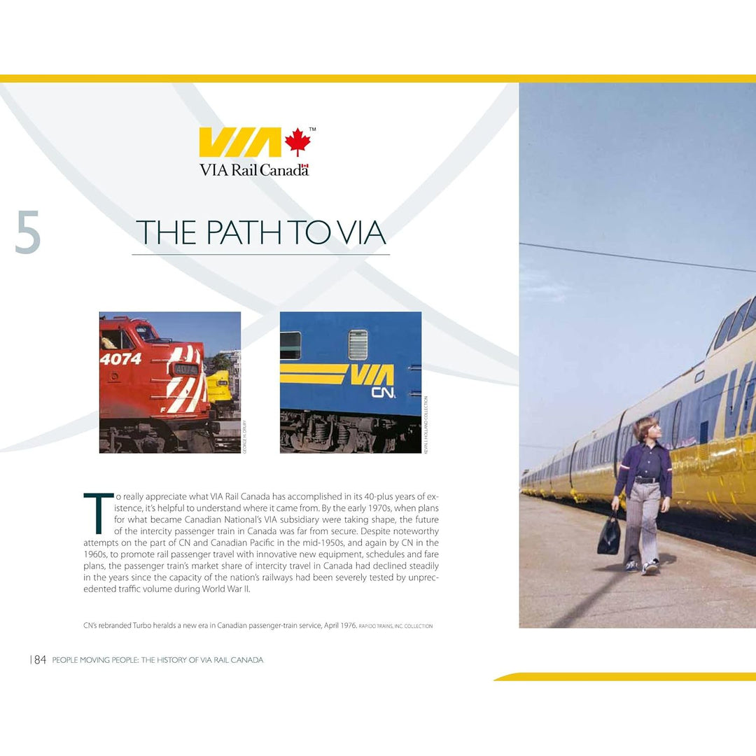 People Moving People: The History Of VIA Rail Canada