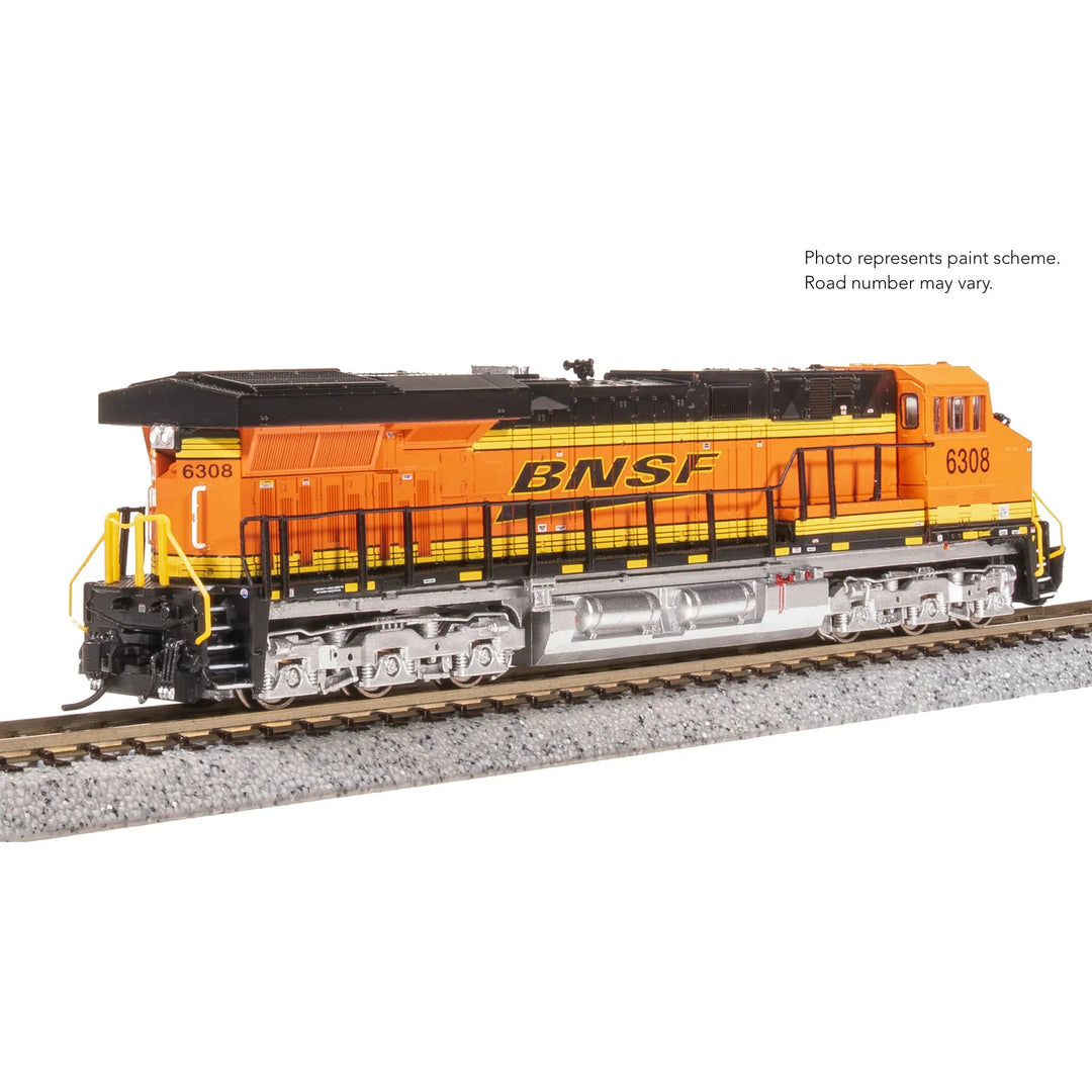 Broadway Limited Imports, 8623, N Scale, GE ES44AC, BNSF, #6308, Stealth, DCC Ready