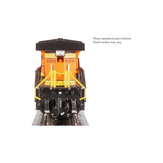 Broadway Limited Imports, 8623, N Scale, GE ES44AC, BNSF, #6308, Stealth, DCC Ready