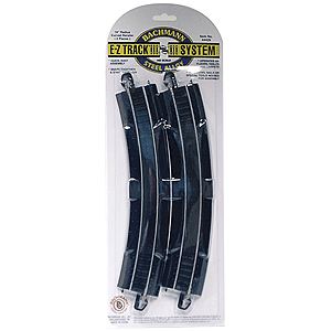 Bachmann, 44429, HO Scale, Steel Alloy 18 Radius Curve Rerailer E-Z Track Sections (Pack of 2)