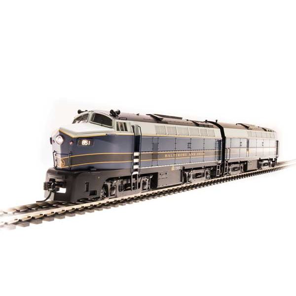 Broadway Limited, 5754, HO Scale, Baldwin RF16 Shark A - Unpowered B Set - Sound and DCC - Paragon 3, STORE DISPLAY