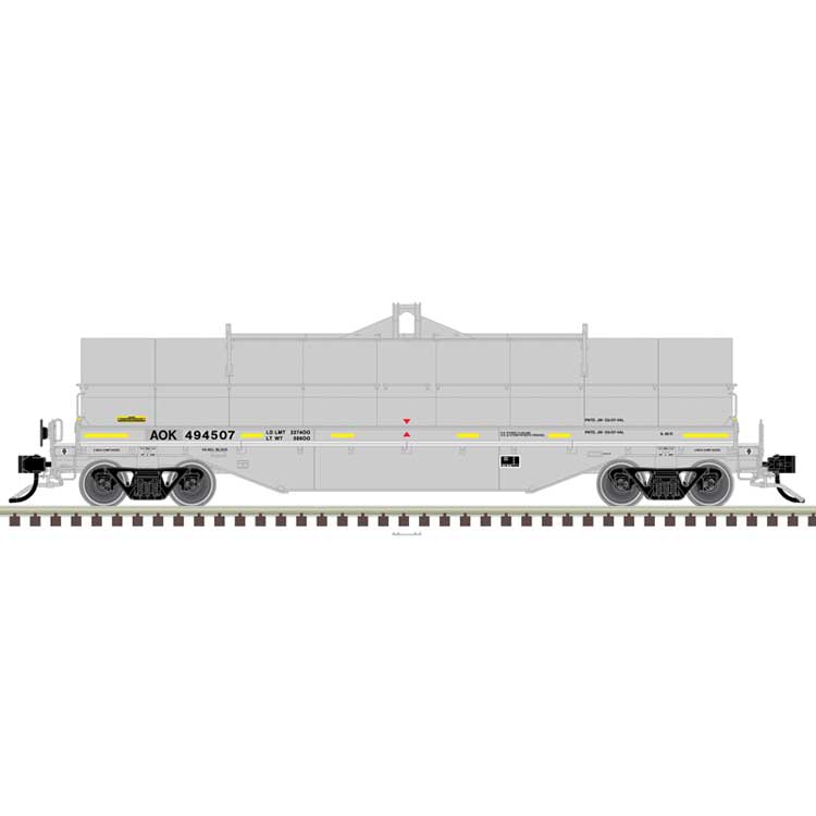 Atlas, 50006763, N Scale, 42' Coil Steel Car with Fishbelly Side Sill, AOK, #494621