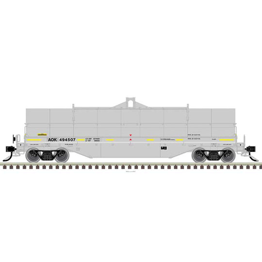 Atlas, 50006763, N Scale, 42' Coil Steel Car with Fishbelly Side Sill, AOK, #494621