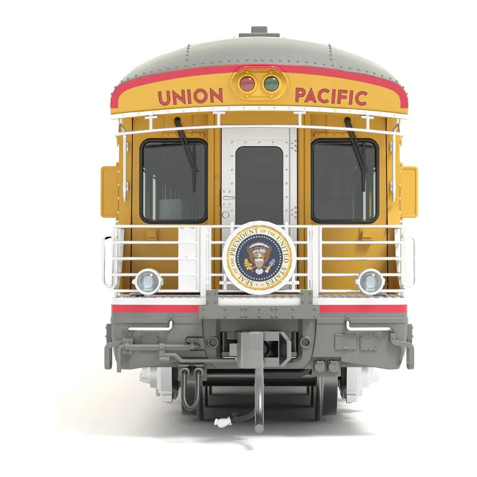 Broadway Limited, 9014, HO Scale, Business Car Observation, Union Pacific #119, "Kenefick" "George Bush Funeral Train" Drumhead