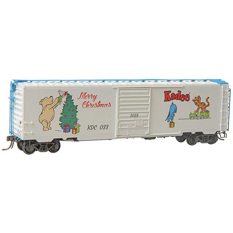 Kadee, 6934, HO Scale, 50' PS-1 Boxcar, Christmas 2025 -Blue, Road # KDC 033