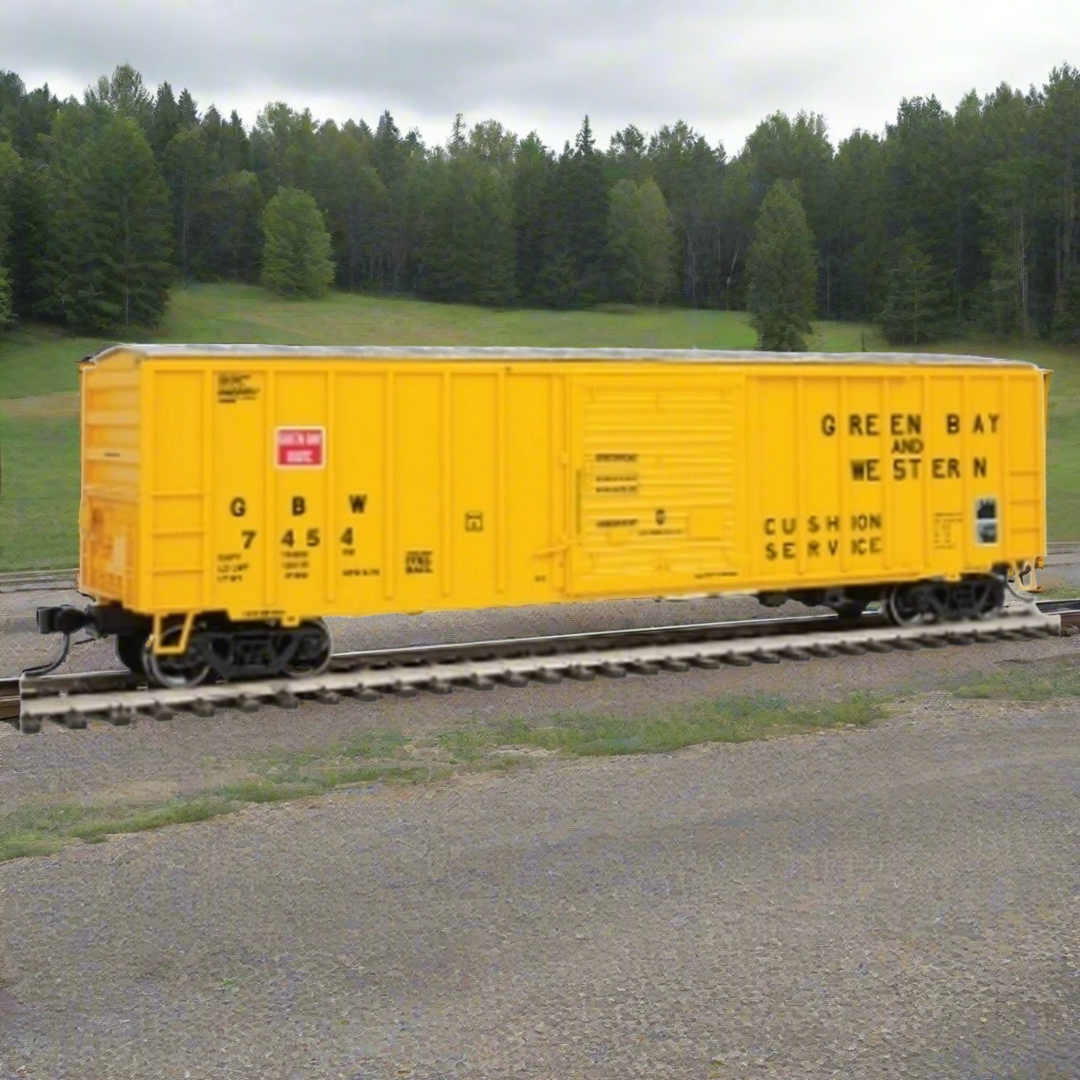 Walthers Mainline, HO Scale, 910-1830, 50' ACF Exterior Post Box Car, Green Bay and Western, #7507