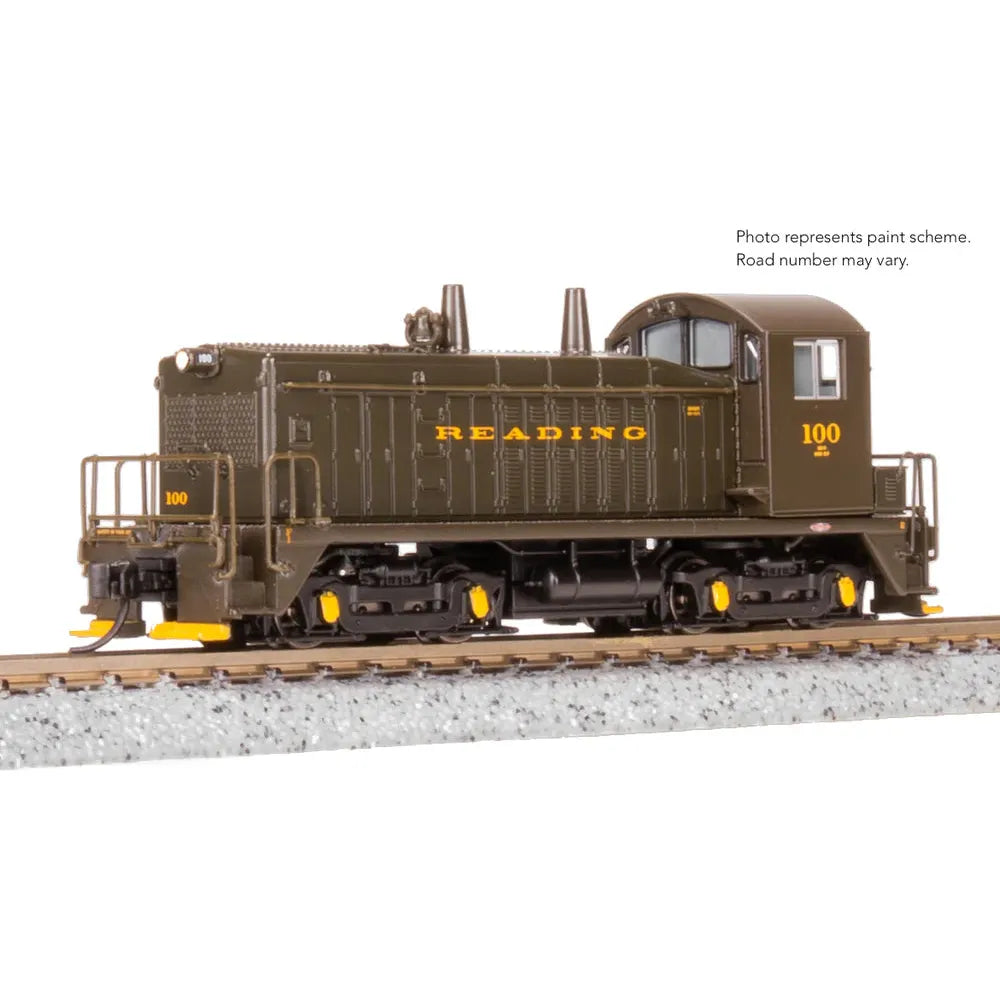 Broadway Limited Imports, 9310, N Scale, EMD NW2, Reading, #100, Paragon4 Sound/DC/DCC