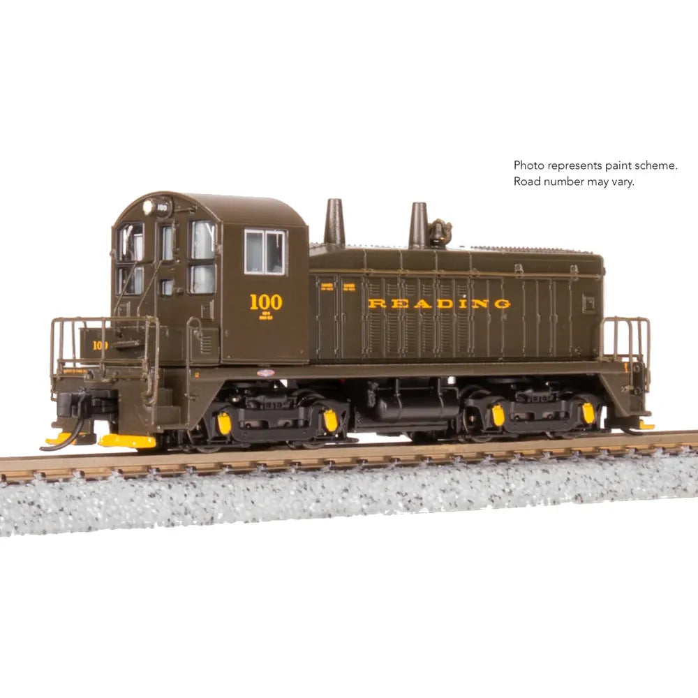 Broadway Limited Imports, 9310, N Scale, EMD NW2, Reading, #100, Paragon4 Sound/DC/DCC