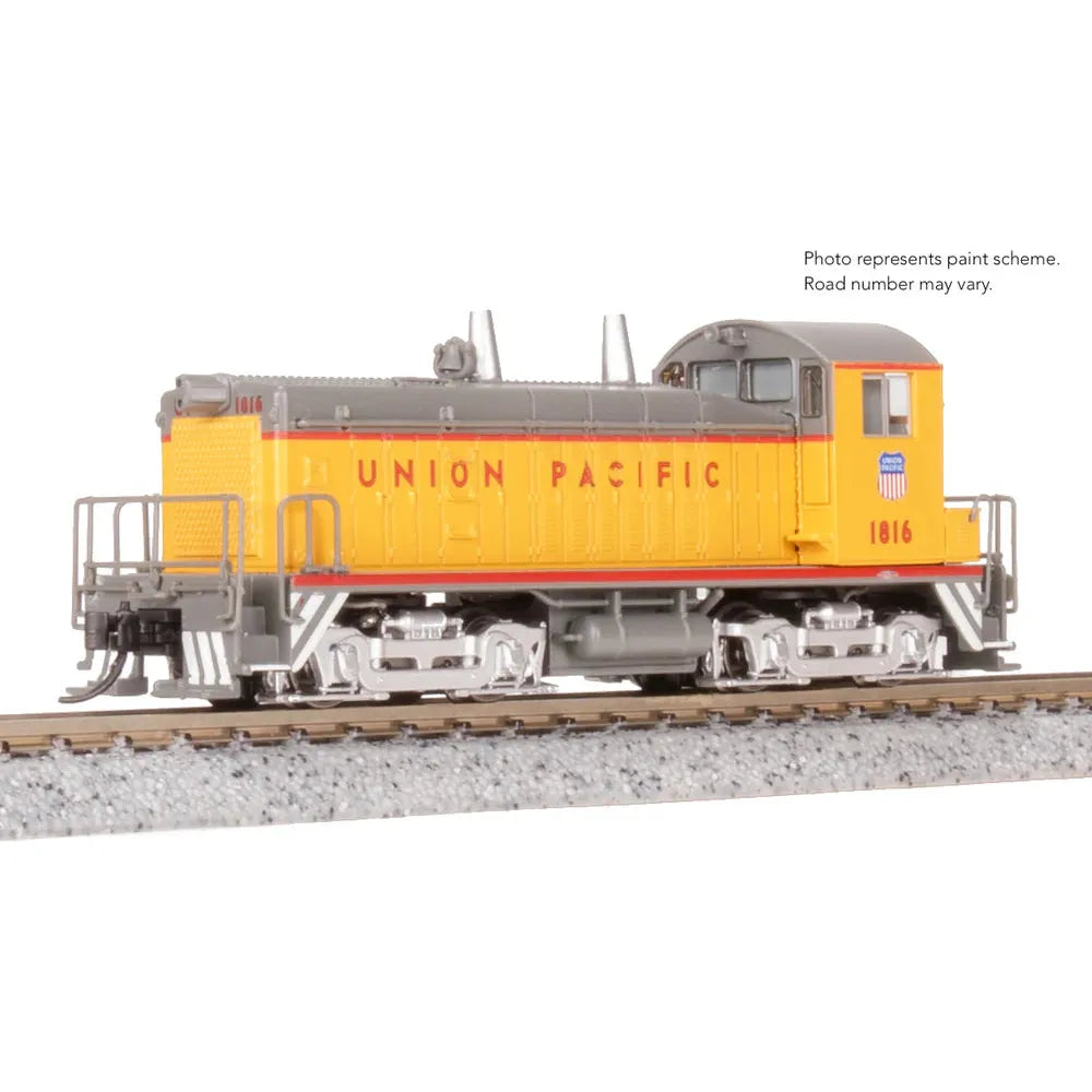 Broadway Limited Imports, 9351, N Scale, SW7, Union Pacific, #1821, Paragon4 Sound/DC/DCC