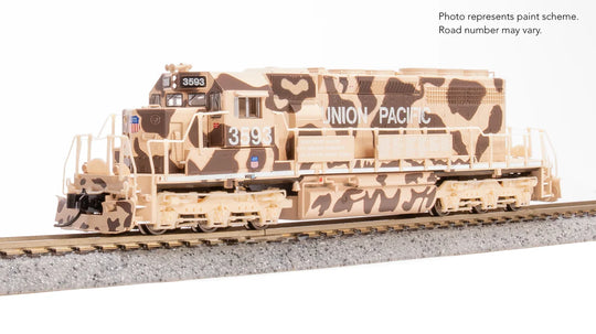 Broadway Limited Imports, 9471, N Scale, EMD SD40-2, Union Pacific, #3593, DCC & Sound, "Desert Victory Scheme"