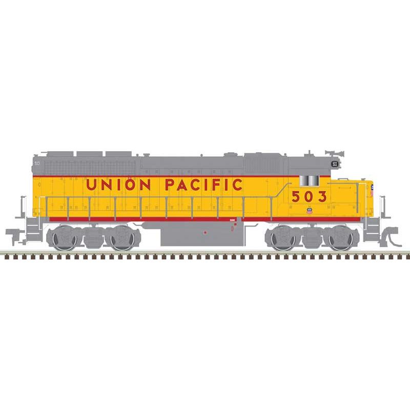 Atlas Master Line, N Scale, 40005262, Silver Series, GP40, Locomotive, Santa Fe, #2964, DCC READY