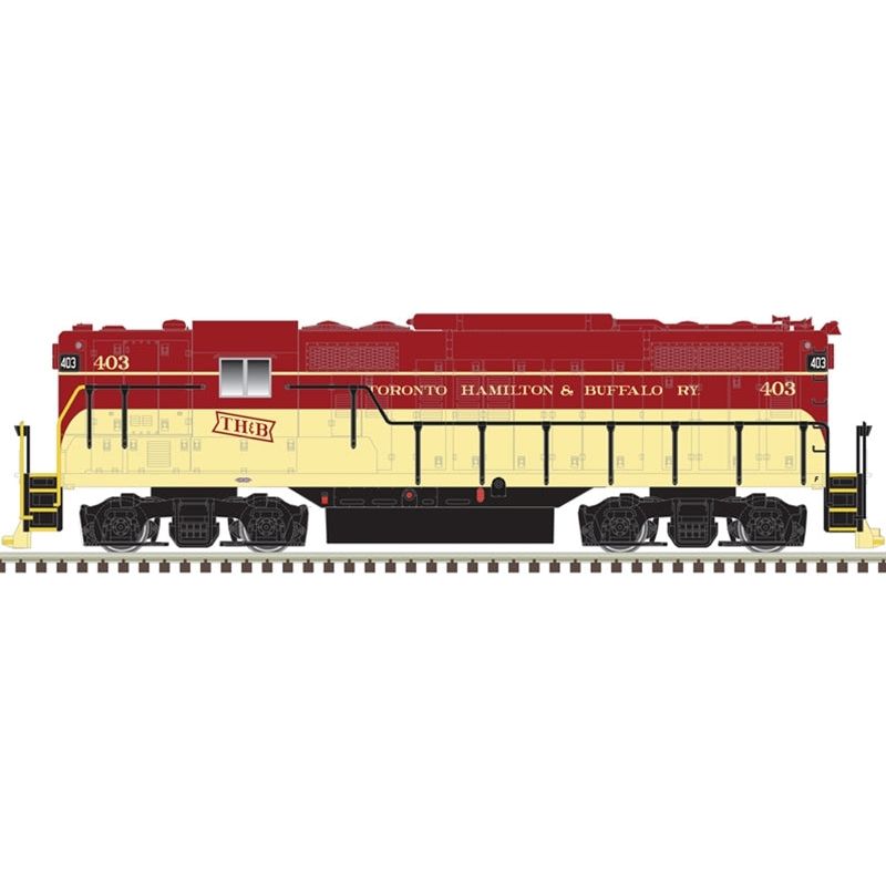 Atlas, 40005373, N Scale, EMD GP9 w/Torpedo Tubes, Toronto Hamilton And Buffalo, #403, DCC & Sound