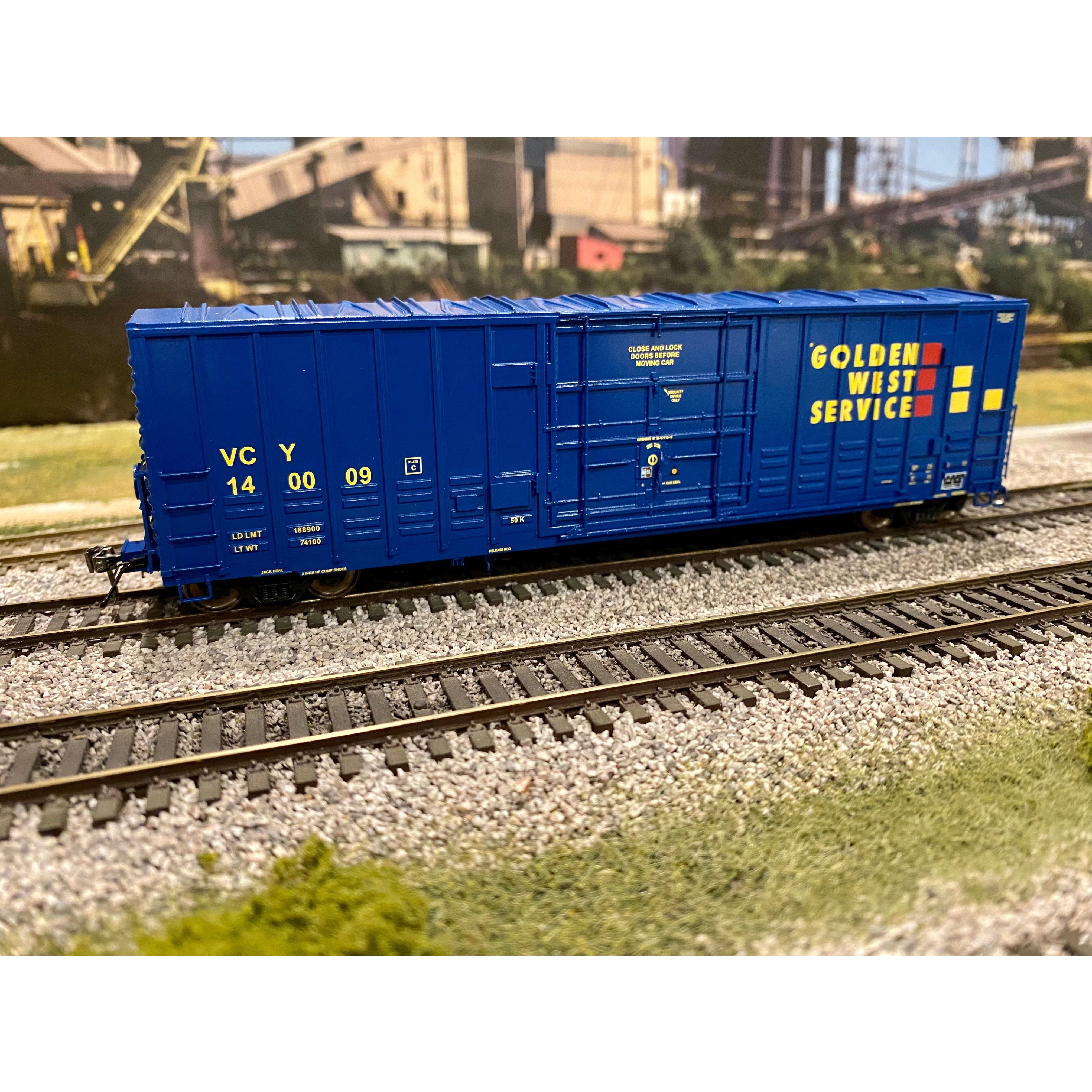 Rapido, HO Scales, 137003-4, B-100-40 Box Car, Golden West - Ventura County, #140009