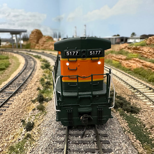 Broadway Limited Imports, HO Scale, 4407, GE C30-7 Diesel Locomotive, Burlington Northern Santa Fe, #5177, USED