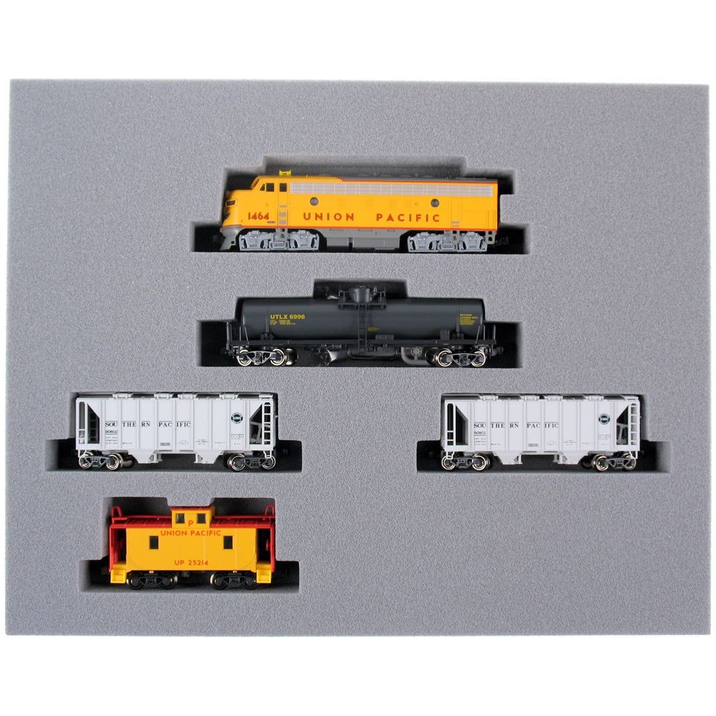 Kato, 106-6272, N Scale,  F-7 Freight Train Set, Union Pacific, DCC Ready