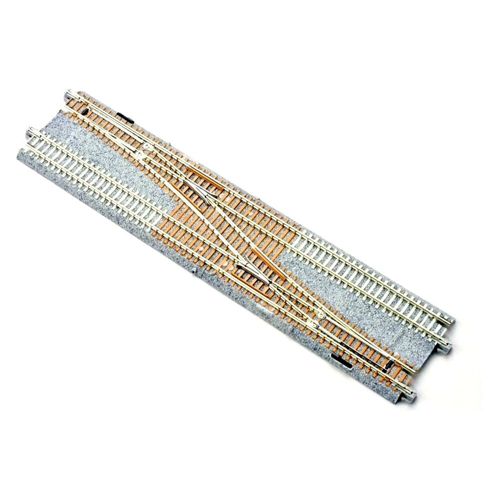 Kato, N Scale, 20231, Double-Track Crossover Unitrack, Right Hand