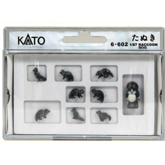 Kato, HO Scale, 6-602, Raccoon Dogs