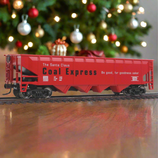 Walthers Trainline, 931-1439, HO, Freight Coal Hopper, Santa Claus Coal Express, SCCE