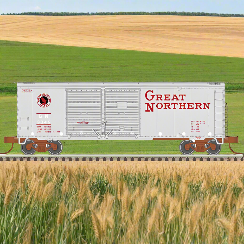 Atlas, N Scale, 50006203 40' Double-Door Boxcar, Great Northern #3249, 3336, 3345