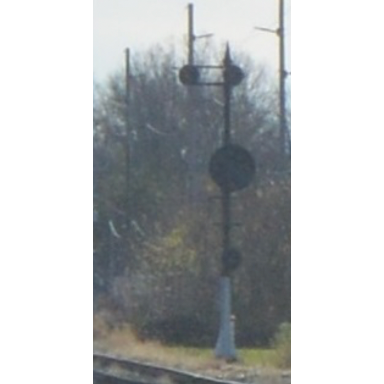 NJ International, HO Scale, #1214, B&O 8 Light Color Position Light Signal with Double and Single Marker Lights