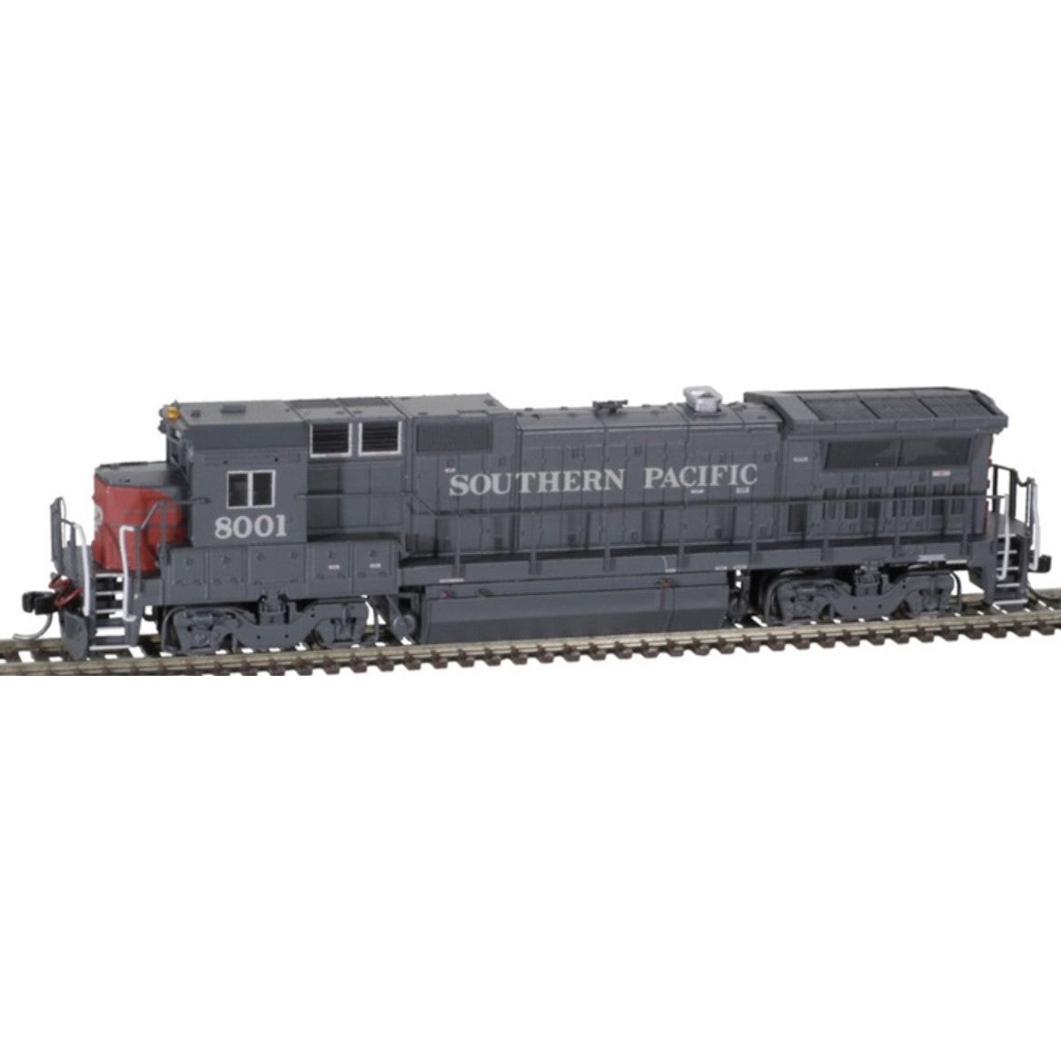 Atlas Master Line, N Scale, 40005128, Silver Series, Dash 8-40 B, Locomotive, Southern Pacific, #8009