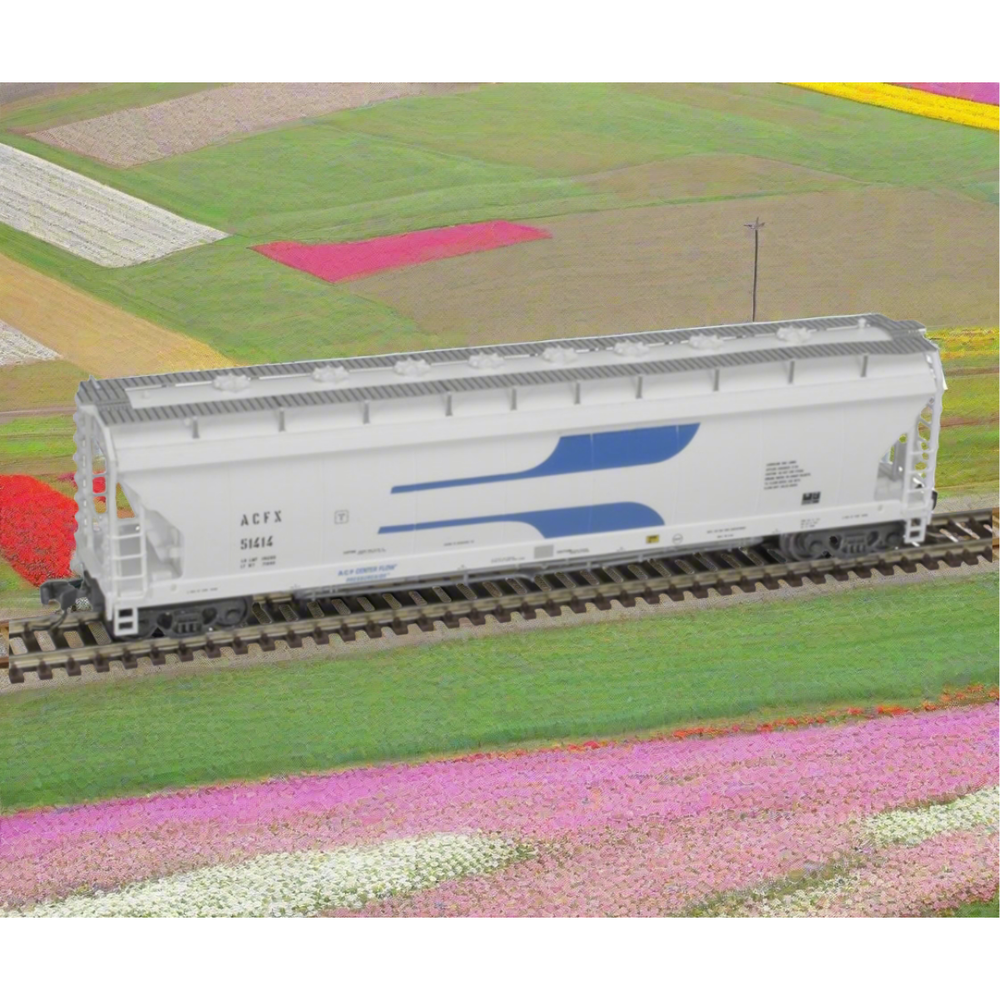 Atlas Master Line, N Scale, 50006083, AFC Pressureaide Covered Hopper, ACFX, #51405