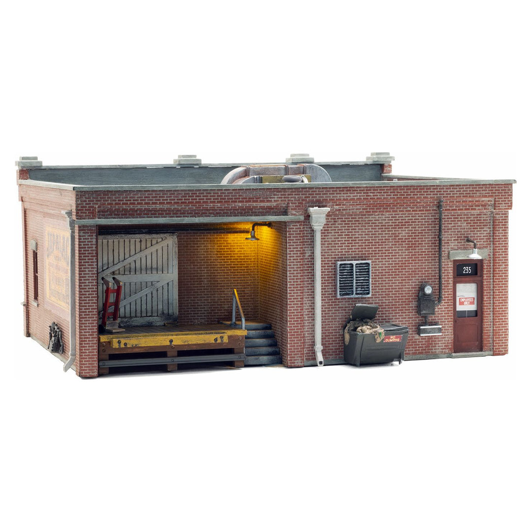 Woodland Scenics, N Scale, BR4959, Built and Ready, Smith Brothers TV and Appliance Store, (Interior Lights and effects))