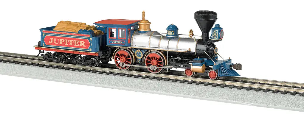 Bachmann, 52702, HO Scale, American 4-4-0, Jupiter (With Wood Load), DCC & Sound