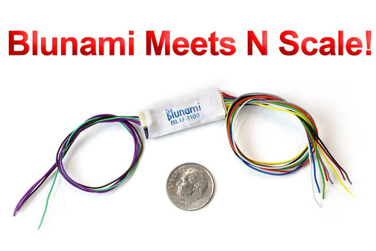 SoundTraxx, 885621, Blunami 1100, 4 Function Decoder, EMD-2