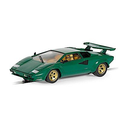 Scalextric, C4500, Lamborghini Countach - Verde Pino, DPR w/Lights