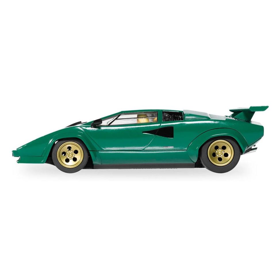 Scalextric, C4500, Lamborghini Countach - Verde Pino, DPR w/Lights