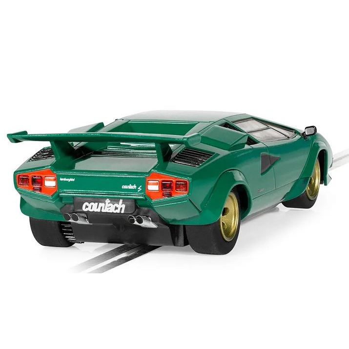 Scalextric, C4500, Lamborghini Countach - Verde Pino, DPR w/Lights
