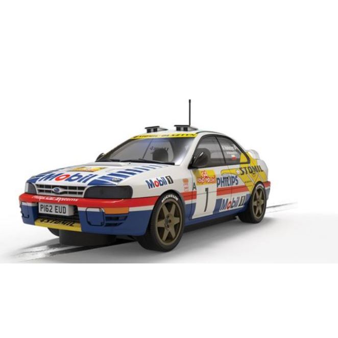 Scalextric, C4507, Subaru Impreza WRX - 1997 ERC Champion, DPR, 132 Scale w/Lights