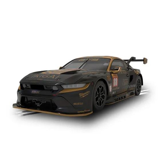 Scalextric, C4519, Ford Mustang GT3 - Proton Competition - Qatar 2024, DPR, 132 Scale w/Lights