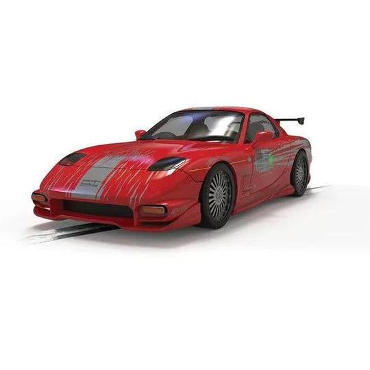 Scalextric, C4592, The Fast and the Furious - Mazda RX7 - Dom Toretto, DPR, 132 Scale w/Lights