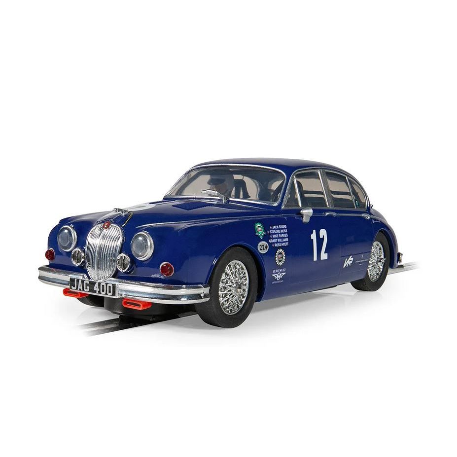 Scalextric, C4596, Jaguar MK2 - JAG 400 - Grant Williams Racing, DPR, 132 Scale w/Lights