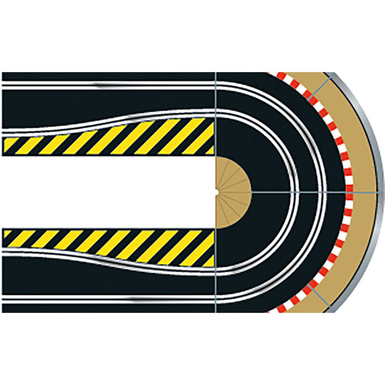 Scalextric, C8195, Hairpin Curve Track Accessory Pack, 1:32
