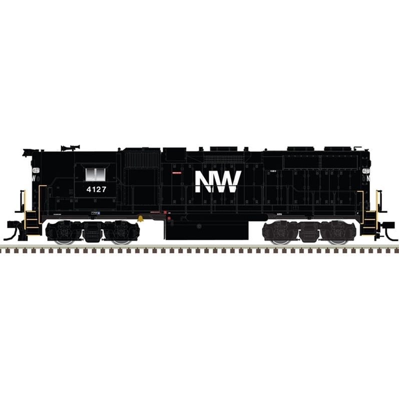 Atlas Master Line, HO, 10004069, Silver Series, GP38 Locomotive, Norfolk And Western #4108