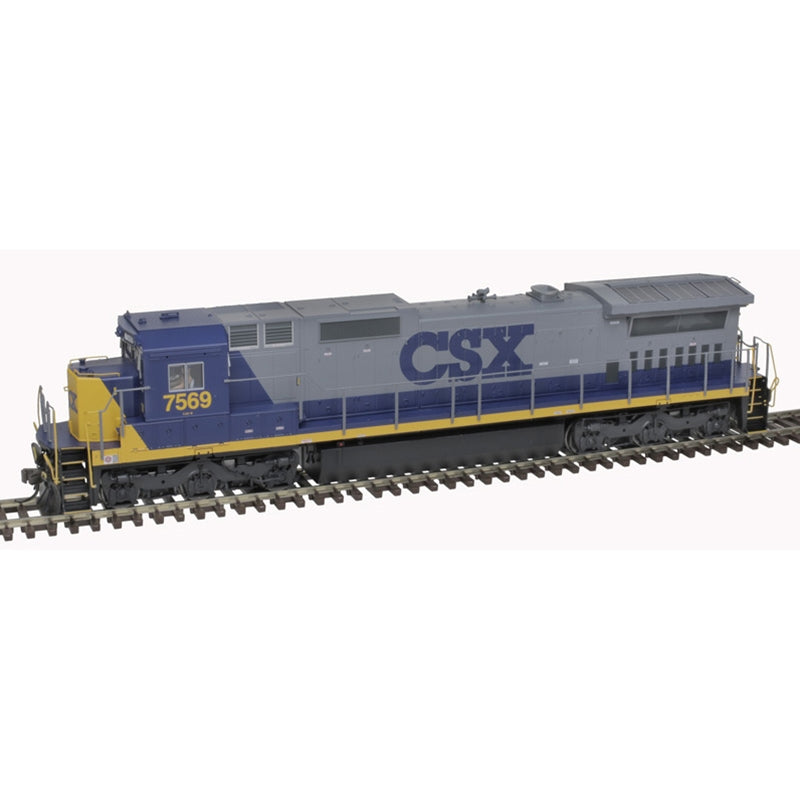 Atlas Master Line, 10004206, HO Scale, GE Dash 8-40C Diesel, #7569, DCC & Sound