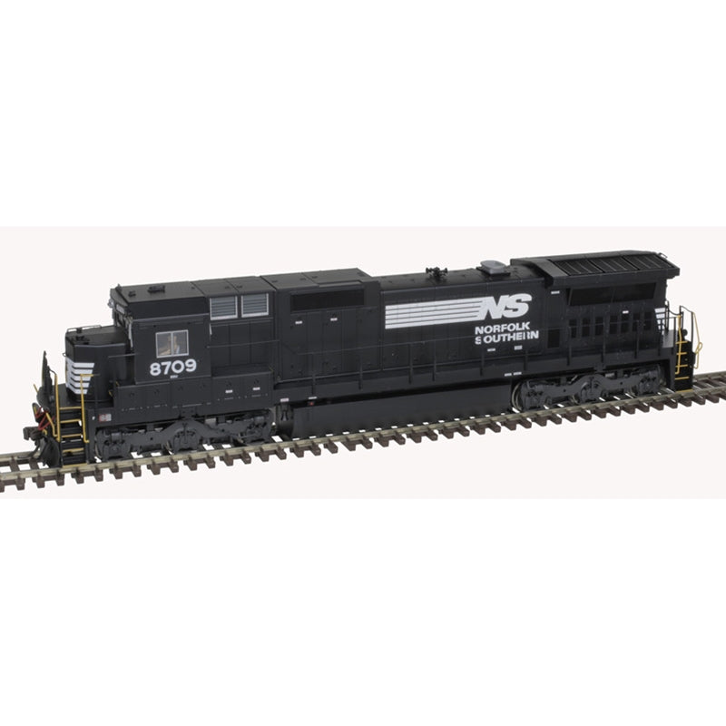 Atlas, HO Scale, 10004189, GE Dash 8-40C Diesel, Norfolk Southern, #8717, DCC Ready