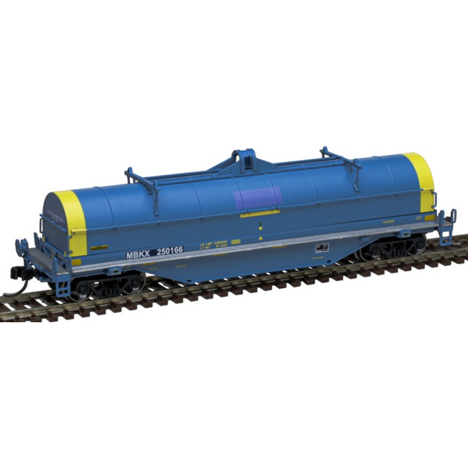 Atlas, 50006772, N Scale, 42' Coil Steel Car with Fishbelly Side Sill, Mitsui Rail Capital, MBKX, #250114