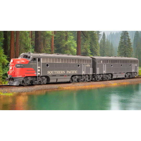 Broadway Limited Imports, HO Scale, 8196, F7 A/B Diesels, SP,  #6233/8148, (Equipped with Paragon4 Sound/DC/DCC)